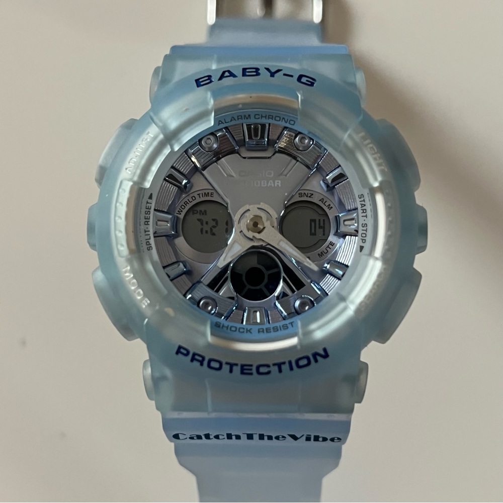 Casio x Riehata Baby-G Blue Watch